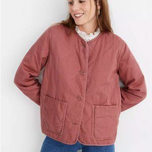 Madewell Cotton Quilted Liner Jacket